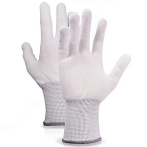 Gants blancs antistatiques